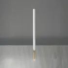 Moderne hængelampe med LED lys i malet metal - lærk Viadurini