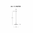 Moderne pendel, Civetta Aldo Bernardi online Viadurini