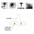 Plastic Cloud Design Outdoor Suspension Lamp - Nefos fra Myyour Viadurini