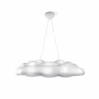 Plastic Cloud Design Outdoor Suspension Lamp - Nefos fra Myyour Viadurini