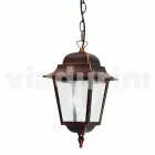 Udendørs fjederlampe lavet af aluminium, lavet i Italien, Aquilina Viadurini