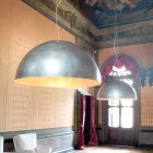 Lampe lille suspension i Moonlight Steel Viadurini