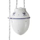 Ups og Down Pendellampe i dekoreret keramik 2 størrelser - Asti Viadurini