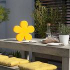 Bordlampe til indendørs eller udendørs farvet blomst med moderne design - Fiorestar Viadurini