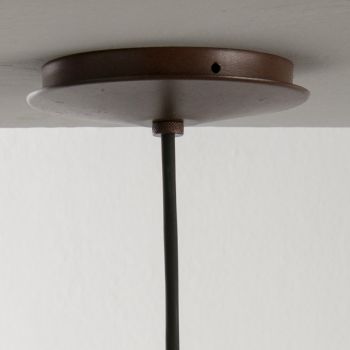 Håndlavet lampe i polyester og aluminium fremstillet i Italien - Toscot Junction