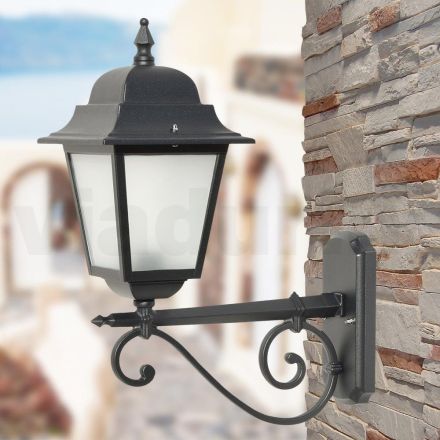 Lampe med trykstøbt aluminium og glasstruktur Fremstillet i Italien - Scintilla Viadurini