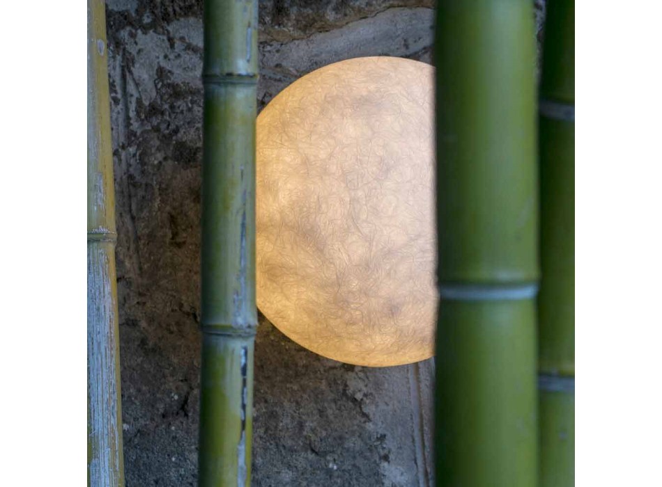 Vægmonteret udendørs lampe In-es.artdesign A. Månen Ud i nebulit Viadurini