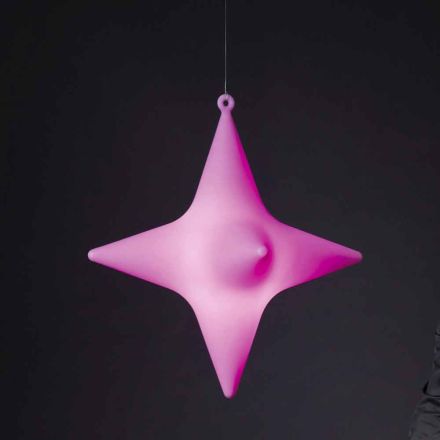 Stjerneformet LED-udendørslampe Design af Slide - Sirio Viadurini
