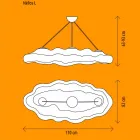 Udendørslampe i polyethylen - Nefos fra Myyour Viadurini