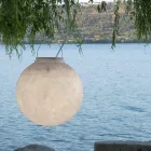 Udendørs fjederlampe In-es.artdesign Luna Ud i nebulit Viadurini