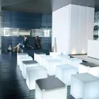 Bright Slide Cube design udendørs lampe produceret i Italien Viadurini