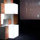 Bright Slide Cube design udendørs lampe produceret i Italien Viadurini