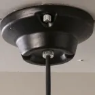 Udendørs lampe i Majolica og metal fremstillet i Italien - Toscot Battersea Viadurini