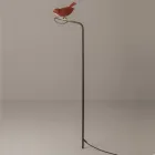 Udendørslampe i emaljeret toscansk majolica Made in Italy - Uccellino Viadurini