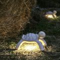 Genopladelig og berøringsdæmpbar udendørslampe - Turtle