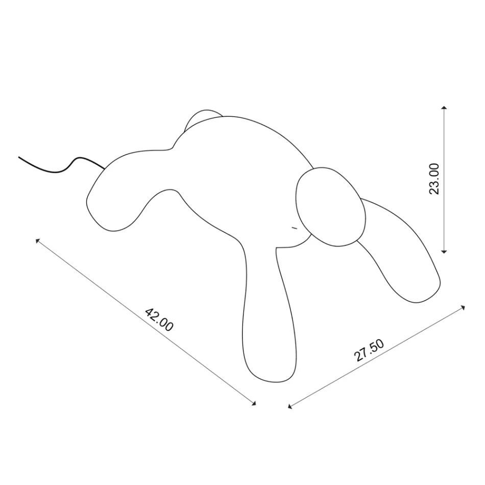 Genopladelig og berøringsdæmpbar udendørslampe - Turtle Viadurini