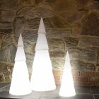 Indendørs eller udendørs lampe i hvid, rød eller grøn plast - Alberostar Viadurini