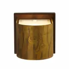 Moderne væglampe i messing og rustfrit Ø11xh.11xsp.12 cm Bernadet Viadurini