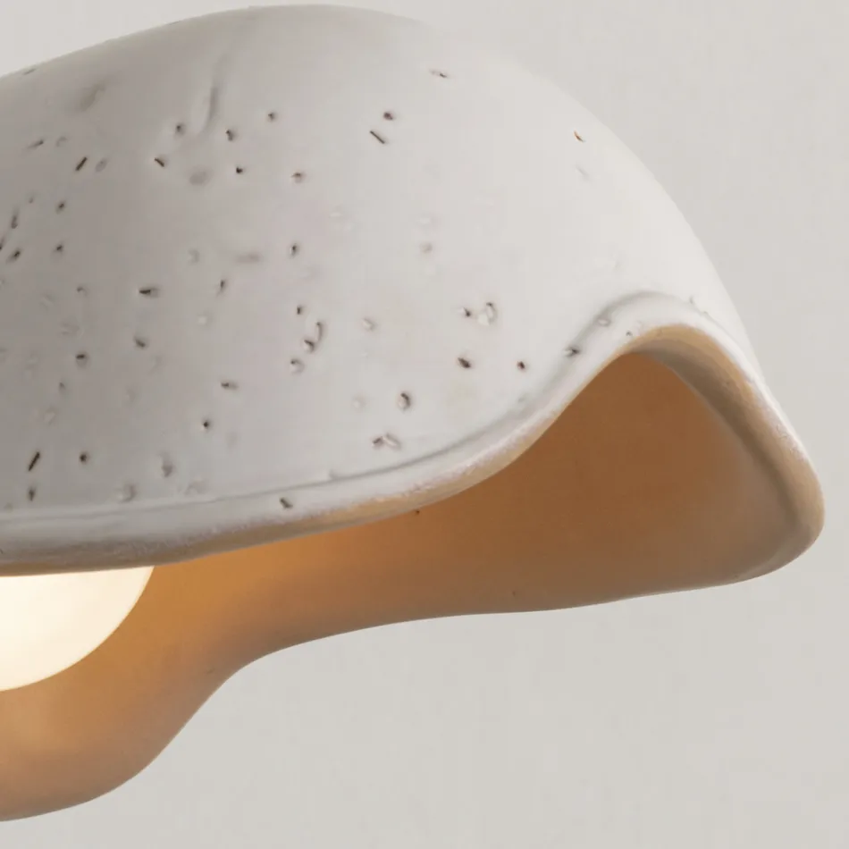 Håndlavet væglampe i toscansk majolica fremstillet i Italien - Toscot Bistrò Viadurini