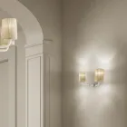 Håndlavet venetiansk glasvæglampe lavet i Italien - Graham Viadurini