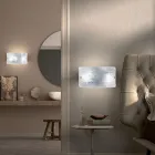 Håndlavet væglampe i blæst og dekoreret venetiansk glas - Mary Viadurini