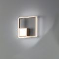 Væglampe med LED i guldlakeret metal - Formel