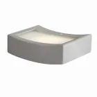 Lampe moderne design stål væg Ø13xh.3,5xsp.10 cm Osea Viadurini