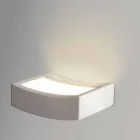 Lampe moderne design stål væg Ø13xh.3,5xsp.10 cm Osea Viadurini