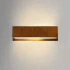 Lampe design mur af messing og rustfrit Ø35xh.10xsp.9 cm Harya Viadurini