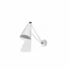 Metal væglampe med detaljer i guldfinish Fremstillet i Italien - Zaira Viadurini