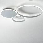 Væglampe i malet metal med LED Moderne Design - Punto Viadurini