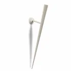 Væglampe i malet metal med integreret LED Made in Italy - Throne Viadurini