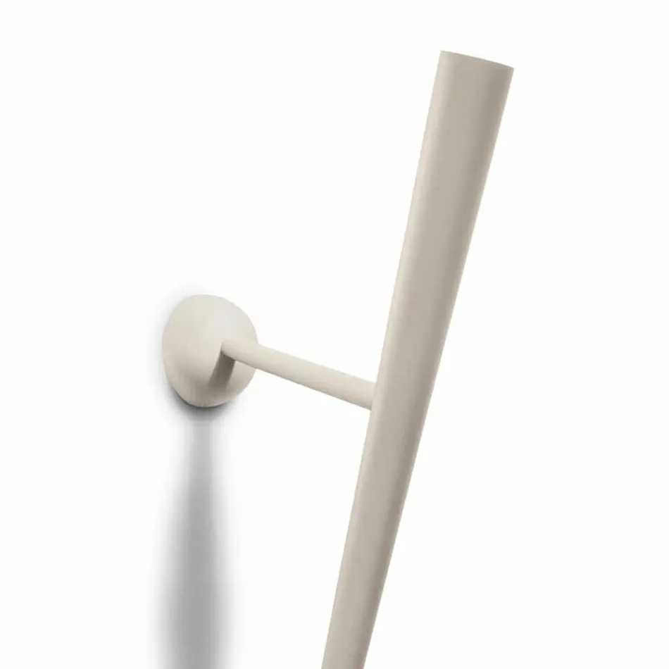 Væglampe i malet metal med integreret LED Made in Italy - Throne Viadurini