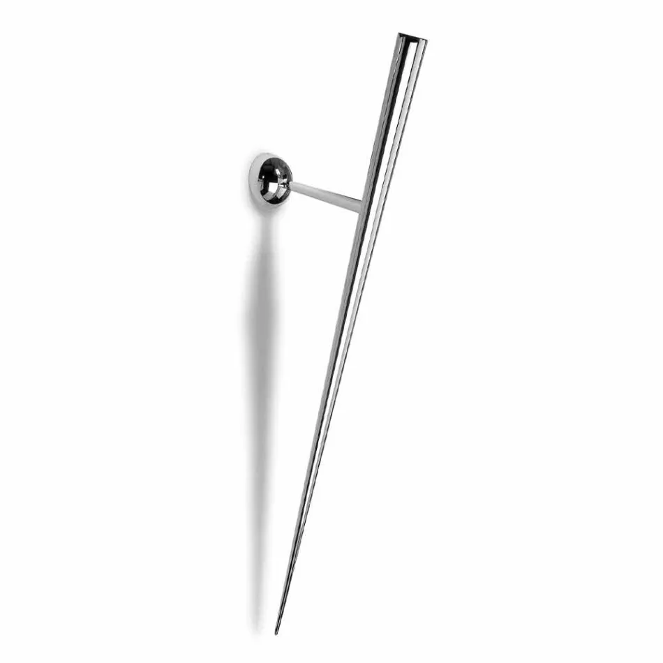 Væglampe i malet metal med integreret LED Made in Italy - Throne Viadurini