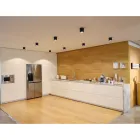 14W Led væglampe til indendørs i hvid eller sort aluminium - Kina Viadurini