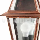 Væglampe til klassisk udendørs lavet i Italien, Kristel aluminium Viadurini