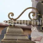 Udendørs væglampe i aluminium fremstillet i Italien, Aquilina Viadurini