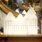 Bordlampe Casette Led Hvid eller Rød Design Slide Made in Italy - Kolme Viadurini