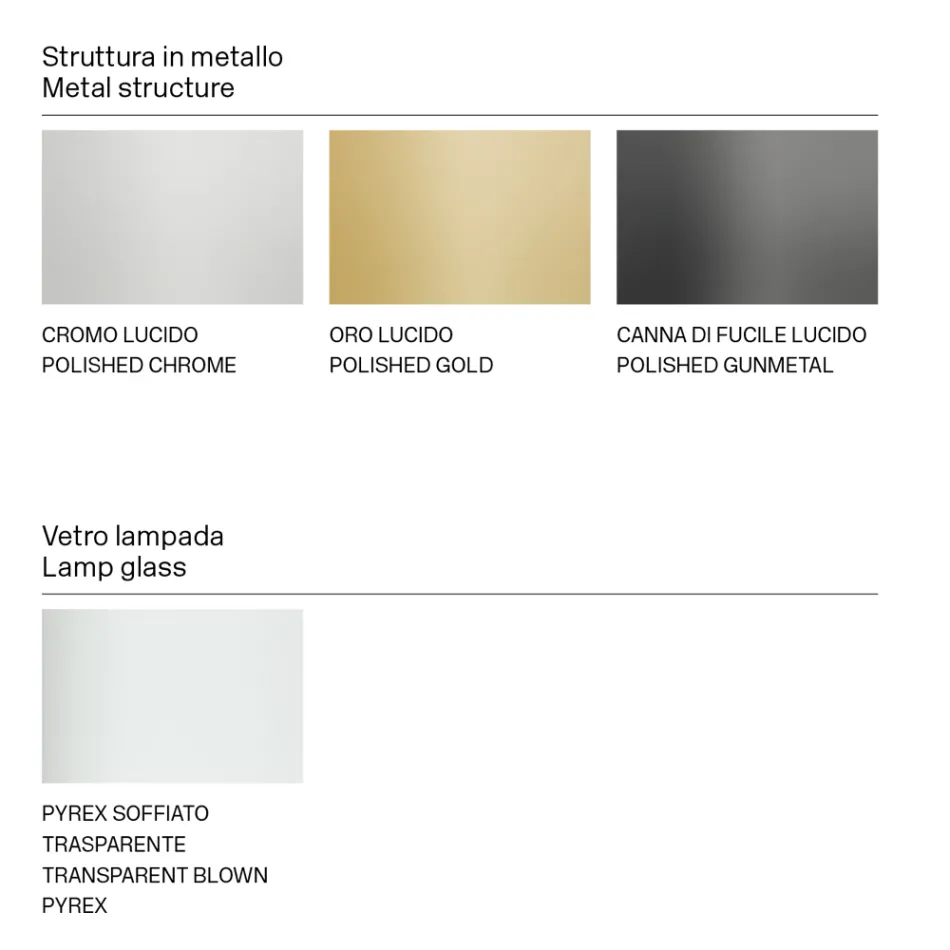 Bordlampe med skinnende metalstruktur Fremstillet i Italien - Donatina Viadurini