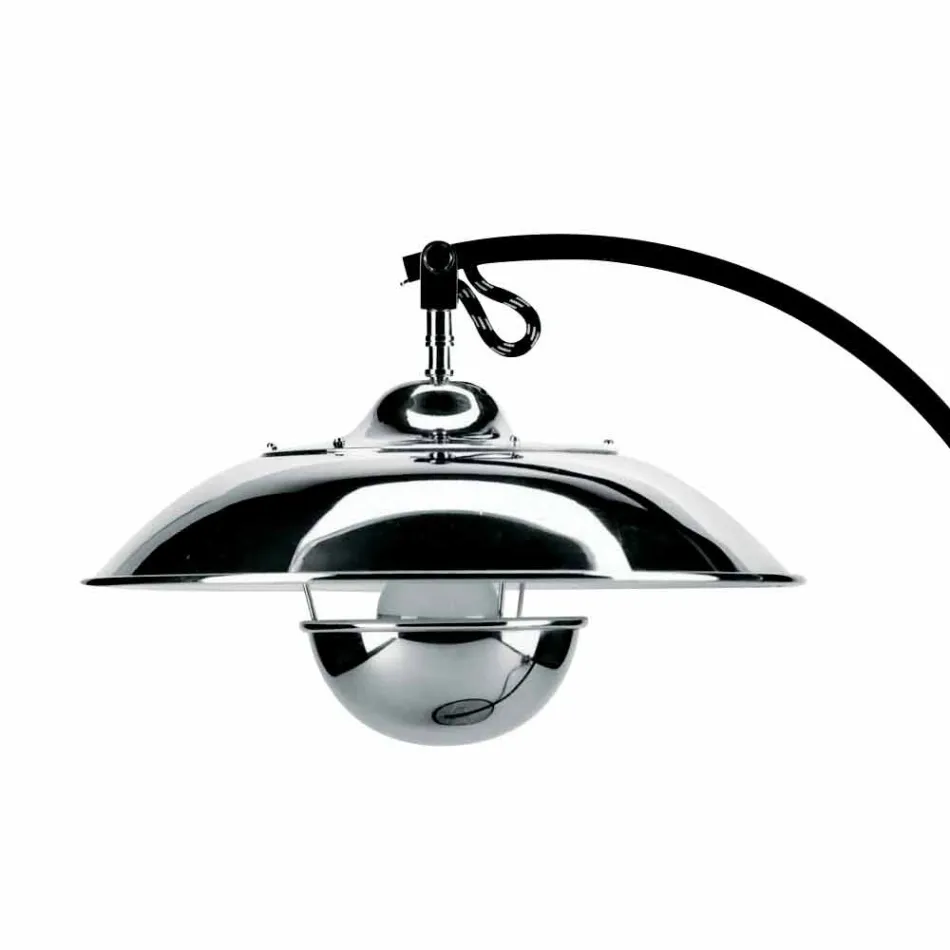 Bordlampe med struktur i egetræ og metal fremstillet i Italien - Lumetto Viadurini