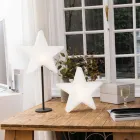 Moderne design stjerne bordlampe med eller uden piedestal - Littlestar Viadurini