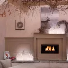 Design bordlampe med hvide eller røde ledede huse Design Slide - Kuusi Viadurini