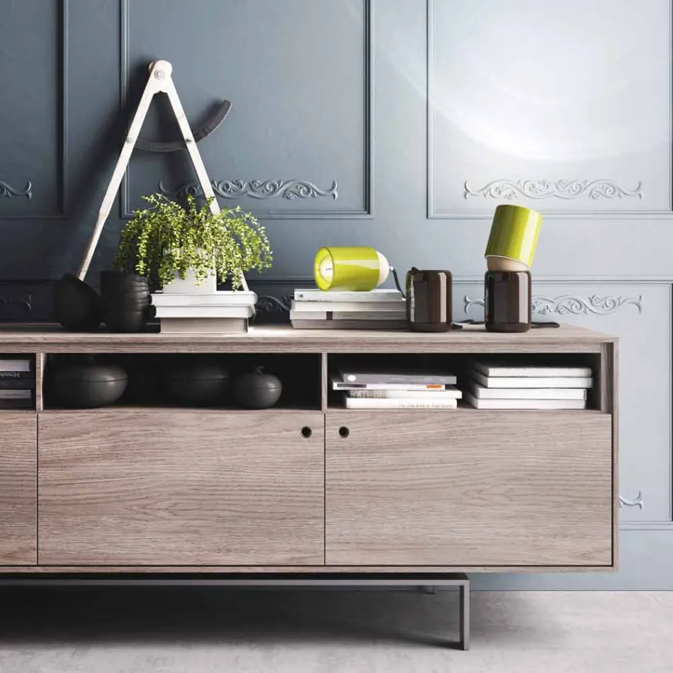 Moderne design keramisk bordlampe lavet i Italien Asien Viadurini