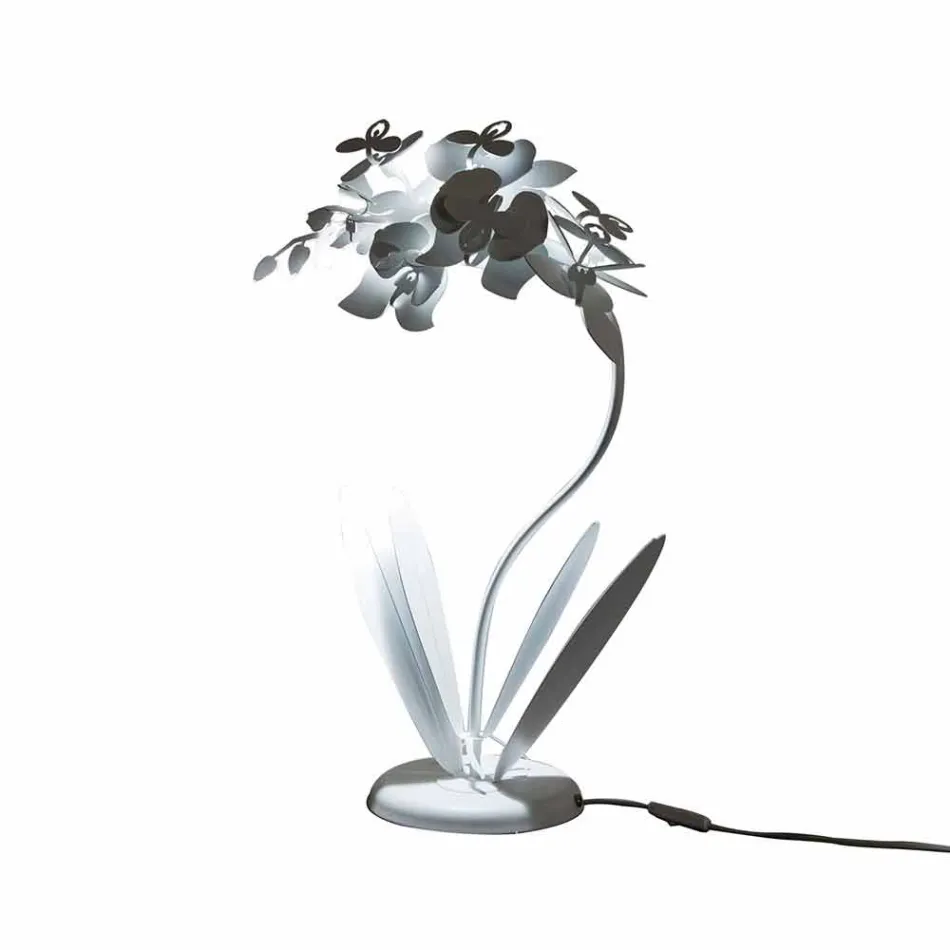 Moderne design jern bordlampe fremstillet i Italien - Amorpha Viadurini