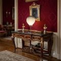 Stor håndlavet glasbordlampe i forskellige farver lavet i Italien - Iride