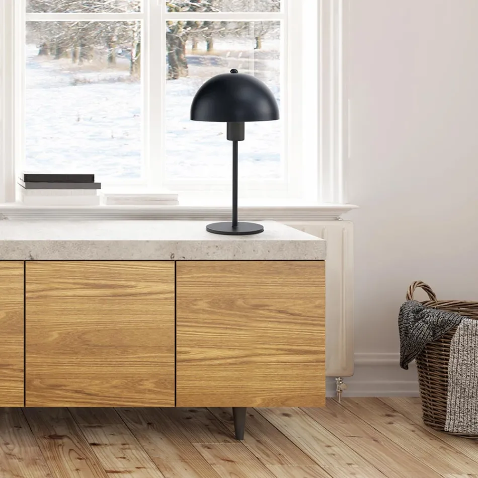 Bordlampe i malet stål i forskellige finish - Giulia Viadurini