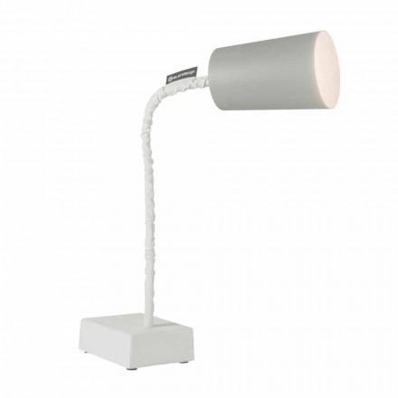 Bordlampe In-es.artdesign Maling T2 fleksibel cementstamme Viadurini