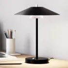 Mira metalbordlampe med forskellige finish, fremstillet i Italien Viadurini