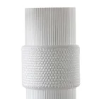 Bordlampe i håndblæst glas i Venedig og metal - Satomi Viadurini