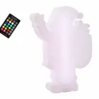 Moderne design ledet bordlampe i form af julemanden - Babbostar Viadurini